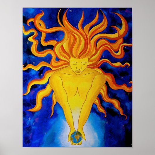 Zonnewereld Poster (Voorkant)