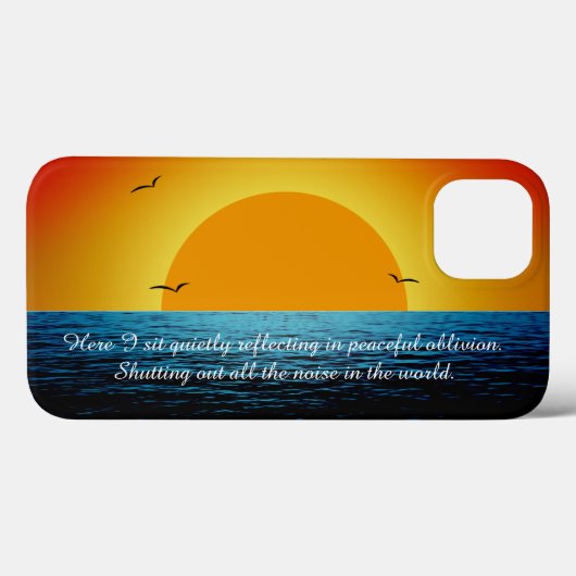 zonnewijzer Case-Mate iPhone case (Achterkant (horizontaal))
