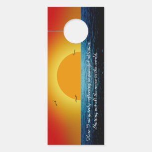 zonnewijzer deurhanger