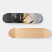 Zonnewijzer Zonsondergang Skateboard (Horizontaal)