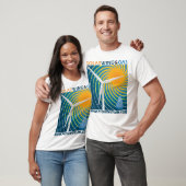 Zonnewind en -gas - Mannen T-shirt (Unisex)