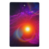 Zonnewinden op afstand mini klembord (Achterkant)