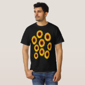 Zonnewindesign T-shirt (Voorkant volledig)