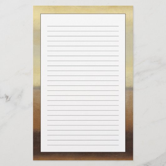 Zonnewoestijnlandschap door Norman Wyatt Briefpapier (Voorkant)