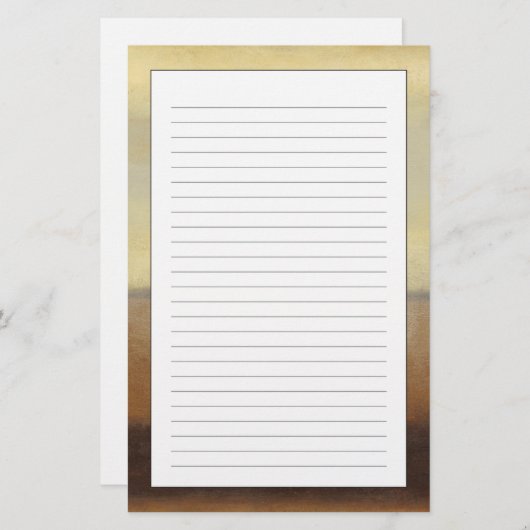 Zonnewoestijnlandschap door Norman Wyatt Briefpapier (Voorkant / Achterkant)