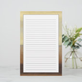 Zonnewoestijnlandschap door Norman Wyatt Briefpapier (Staand voorkant)