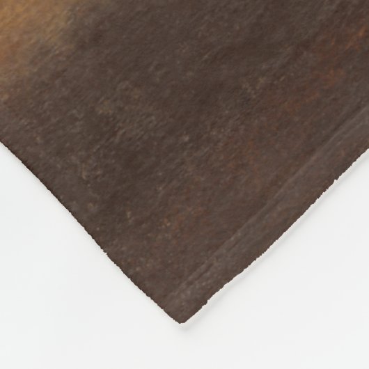 Zonnewoestijnlandschap door Norman Wyatt Fleece Deken (Hoek)