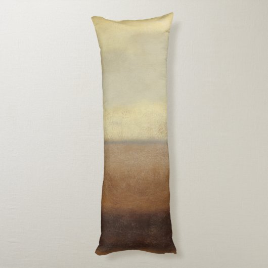 Zonnewoestijnlandschap door Norman Wyatt Lichaamskussen (Achterkant (Verticaal))