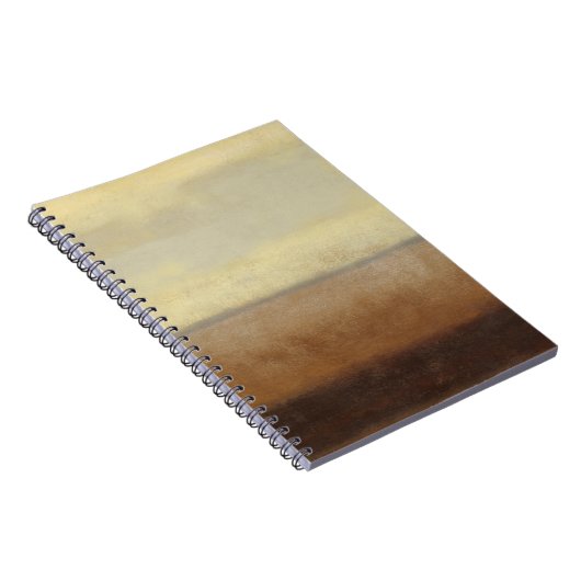 Zonnewoestijnlandschap door Norman Wyatt Notitieboek (Rechterzijde)