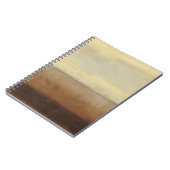 Zonnewoestijnlandschap door Norman Wyatt Notitieboek (Linkerzijde)