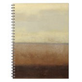 Zonnewoestijnlandschap door Norman Wyatt Notitieboek (Voorkant)