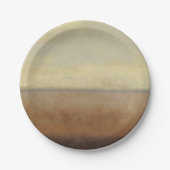 Zonnewoestijnlandschap door Norman Wyatt Papieren Bordje (Voorkant)