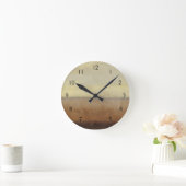 Zonnewoestijnlandschap door Norman Wyatt Ronde Klok (Huis)