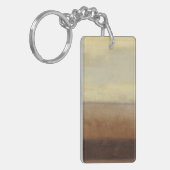 Zonnewoestijnlandschap door Norman Wyatt Sleutelhanger (Voorkant Links)