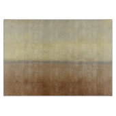 Zonnewoestijnlandschap door Norman Wyatt Snijplank (Voorkant)