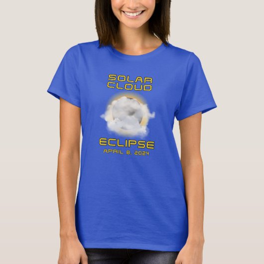 Zonnewolk Eclipse niet zo grappig shirt (Voorkant)