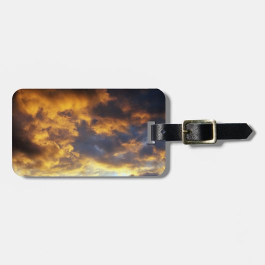 Zonnewolken Bagagelabel (Voorkant horizontaal)