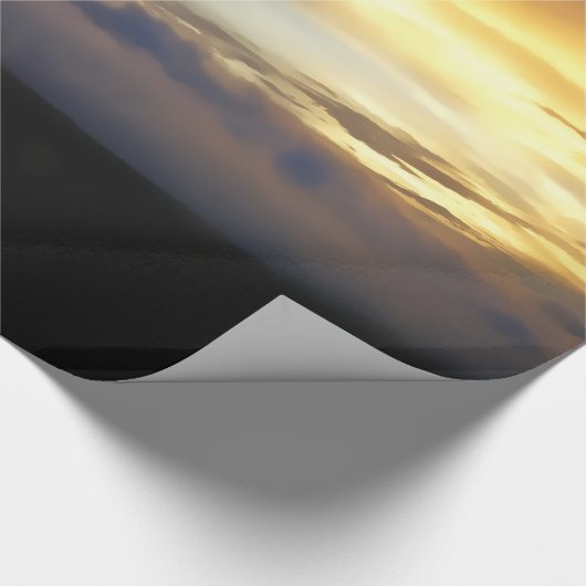 Zonnewolken in Gods raam Cadeaupapier (Hoek)