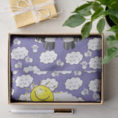 Zonnewolken van weefselpapierreep tissuepapier (Geschenk)