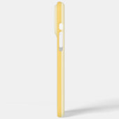 Zonnewortel bloemenstreep op gebroken wit Case-Mate iPhone case (Achterkant / Links)