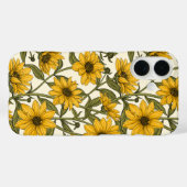 Zonnewortel, wilde zonnebloem op off white Case-Mate iPhone case (Achterkant (horizontaal))
