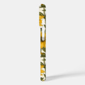 Zonnewortel, wilde zonnebloem op off white Case-Mate iPhone case (Achterkant / Links)
