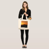 Zonnezak Grote Tote Bag (Voorkant (model))