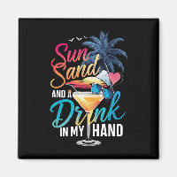Zonnezand en een Drink In My Hand Beach Cruise