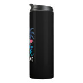 Zonnezand en een Drink In My Hand Beach Cruise Thermosbeker (Geroteerd rechts)