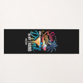 Zonnezand en een Drink In My Hand Beach Cruise Yogamat (Voorkant (horizontaal))