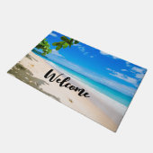 Zonnezand en Surf Tropical Beach Welkom Deurmat (Schuin)