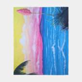 Zonnezee Fleece Deken (Voorkant)