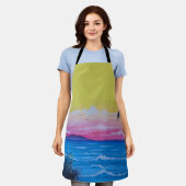 Zonnezee Schort (Gedragen)