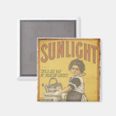 Zonnezeep - 1873 magneet (Voorkant / Achterkant)