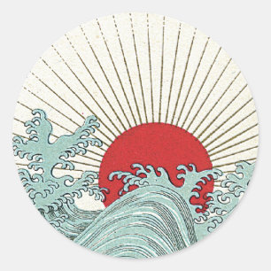 Zonnezijde  Japans zijde Etiket