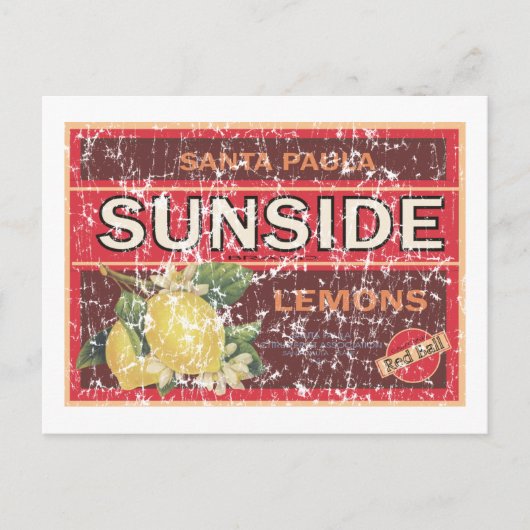 Zonnezijde — noodlijdend briefkaart (Voorkant)