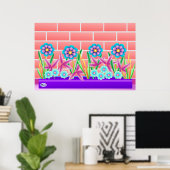 Zonnezijde van het poster van de tuin (Thuiskantoor)