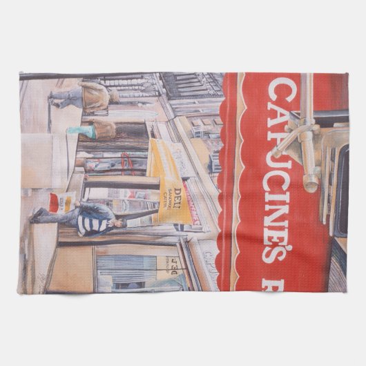 Zonnezijde van Tweede Avenue Theedoek (Horizontaal)