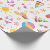 Zonnezomer Cadeaupapier (Hoek)