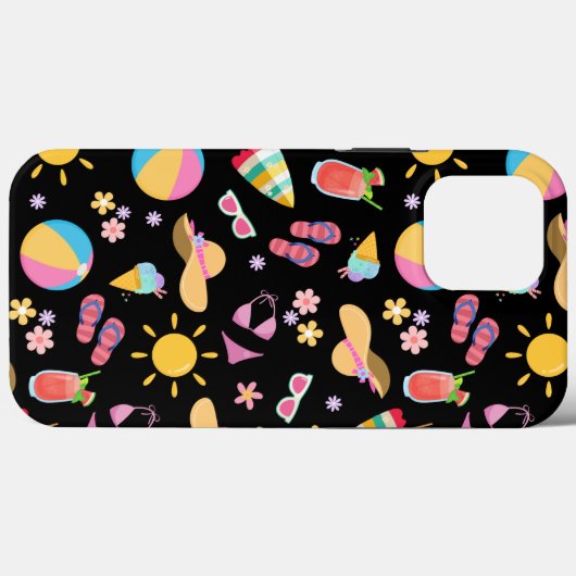 Zonnezomer Case-Mate iPhone Case (Achterkant (horizontaal))