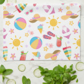 Zonnezomer Theedoek (Gevouwen)