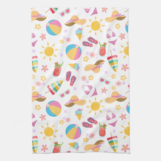 Zonnezomer Theedoek (Verticaal)