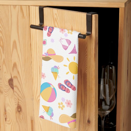 Zonnezomer Theedoek (Derde Gevouwen)