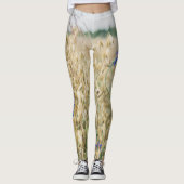 Zonnezomervelden Leggings (Voorkant)