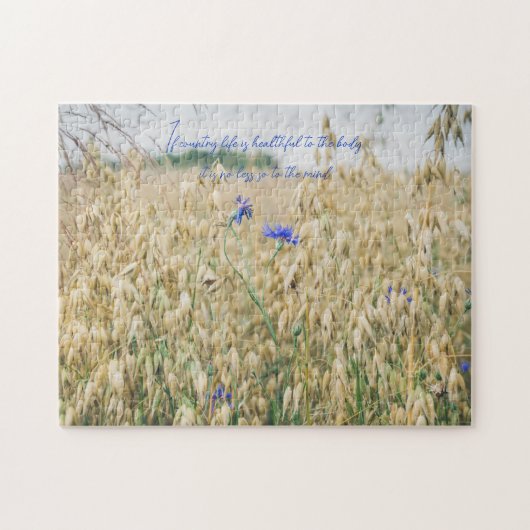 Zonnezomervelden Legpuzzel (Horizontaal)