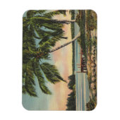  zonnezon van de tropische palm magneet (Verticaal)