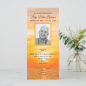 Zonnezondag over de uitnodiging tot herdenking van (Staand voorkant)