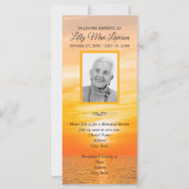 Zonnezondag over de uitnodiging tot herdenking van (Voorkant)