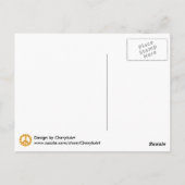 Zonnezondbloemen Briefkaarten voor vredessignatie (Achterkant)