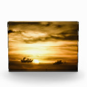 Zonnezone aan de Stille Oceaan Fotoblokken (Voorkant)